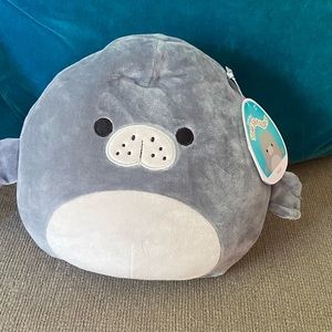 Squishmallow Manatee Matt 8”